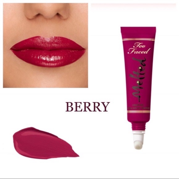 Too Faced "Melted Berry" liquid lipstick - Picture 2 of 10